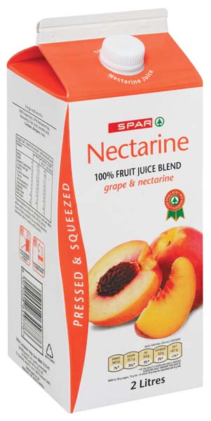 100% fruit juice - nectarine