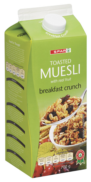 muesli breakfast crunch