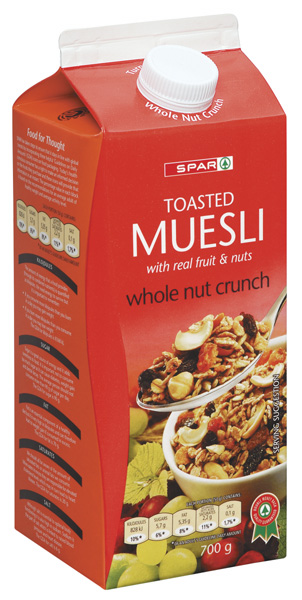 muesli whole nut crunch