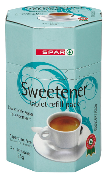 sweetener refill pack
