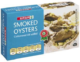 smoked oysters 