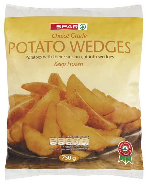 frozen potato wedges