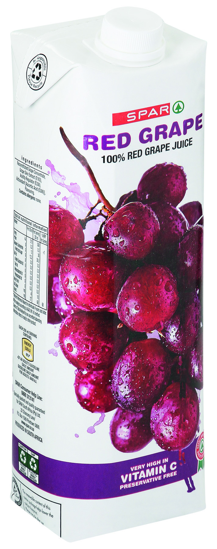 100% fruit juice blend - red grape juice