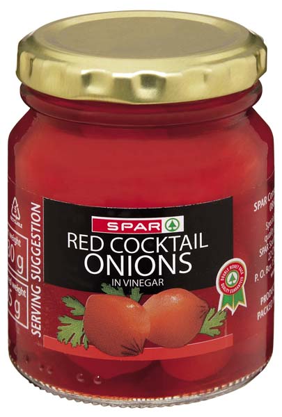 cocktail onions - red 