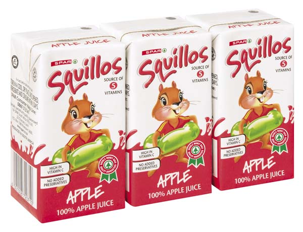 squillos long life juice 100% apple