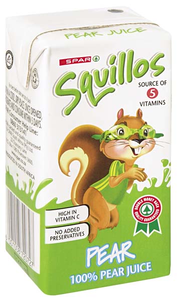 squillos long life juice pear