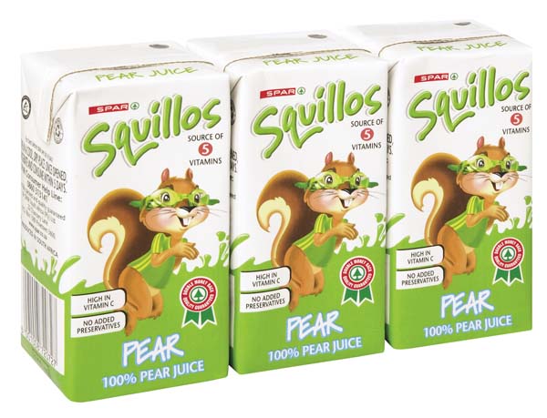 squillos long life juice pear