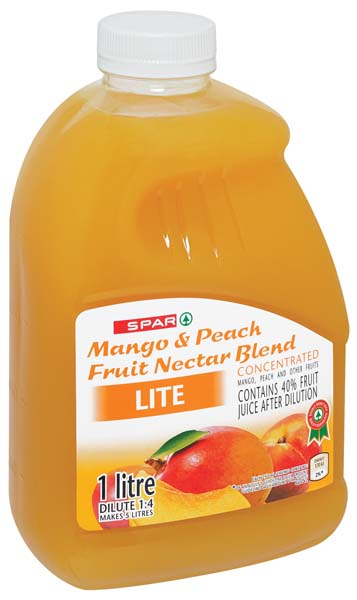 fruit nectar blend - mango & peach lite