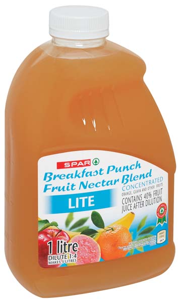 fruit nectar blend - breakfast punch lite