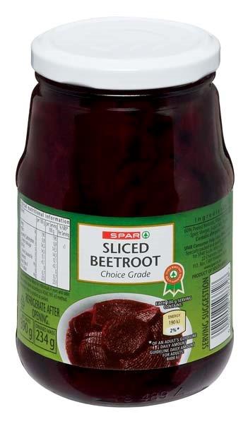 beetroot sliced