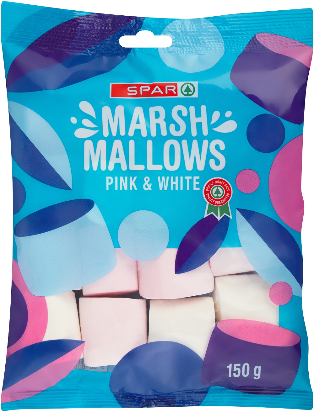 marsh mallows pink & white