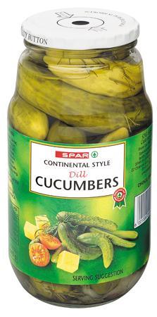 cucumbers - dill