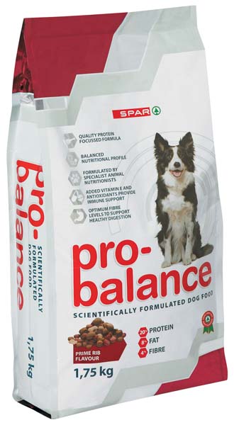 pro-balance dog food prime rib