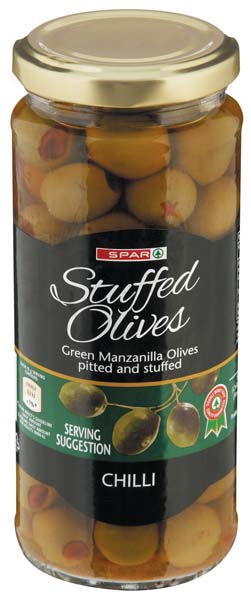 stuffed olives hot chilli