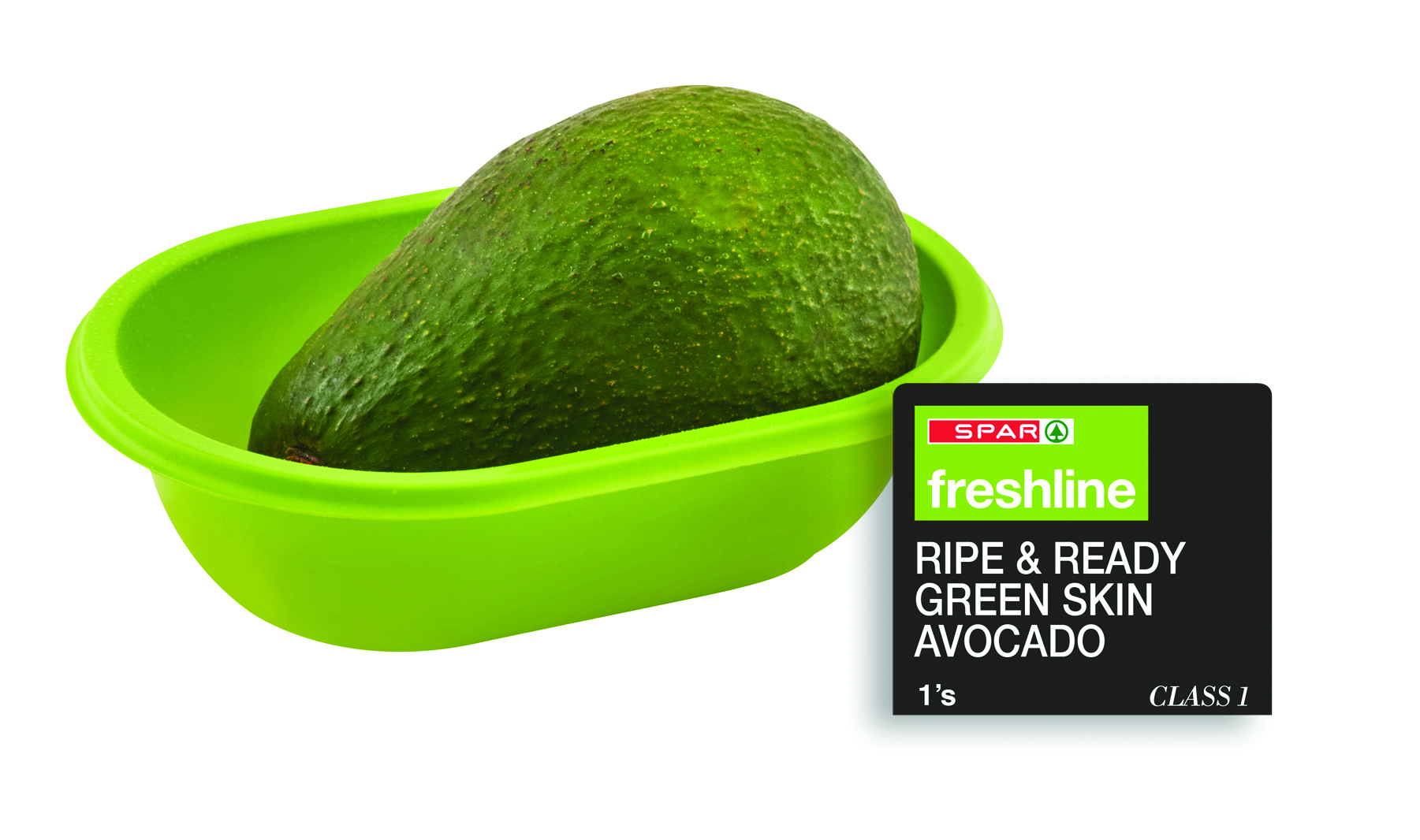 freshline green skin ripe & ready avocado  