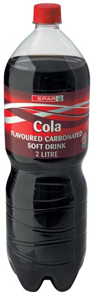 carbonated soft drink cola flavoured