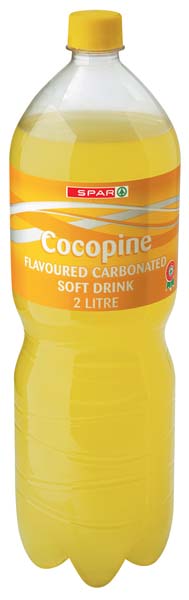carbonated soft drink cocopine flavoured