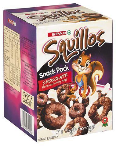 squillos chocolate snack  pack 