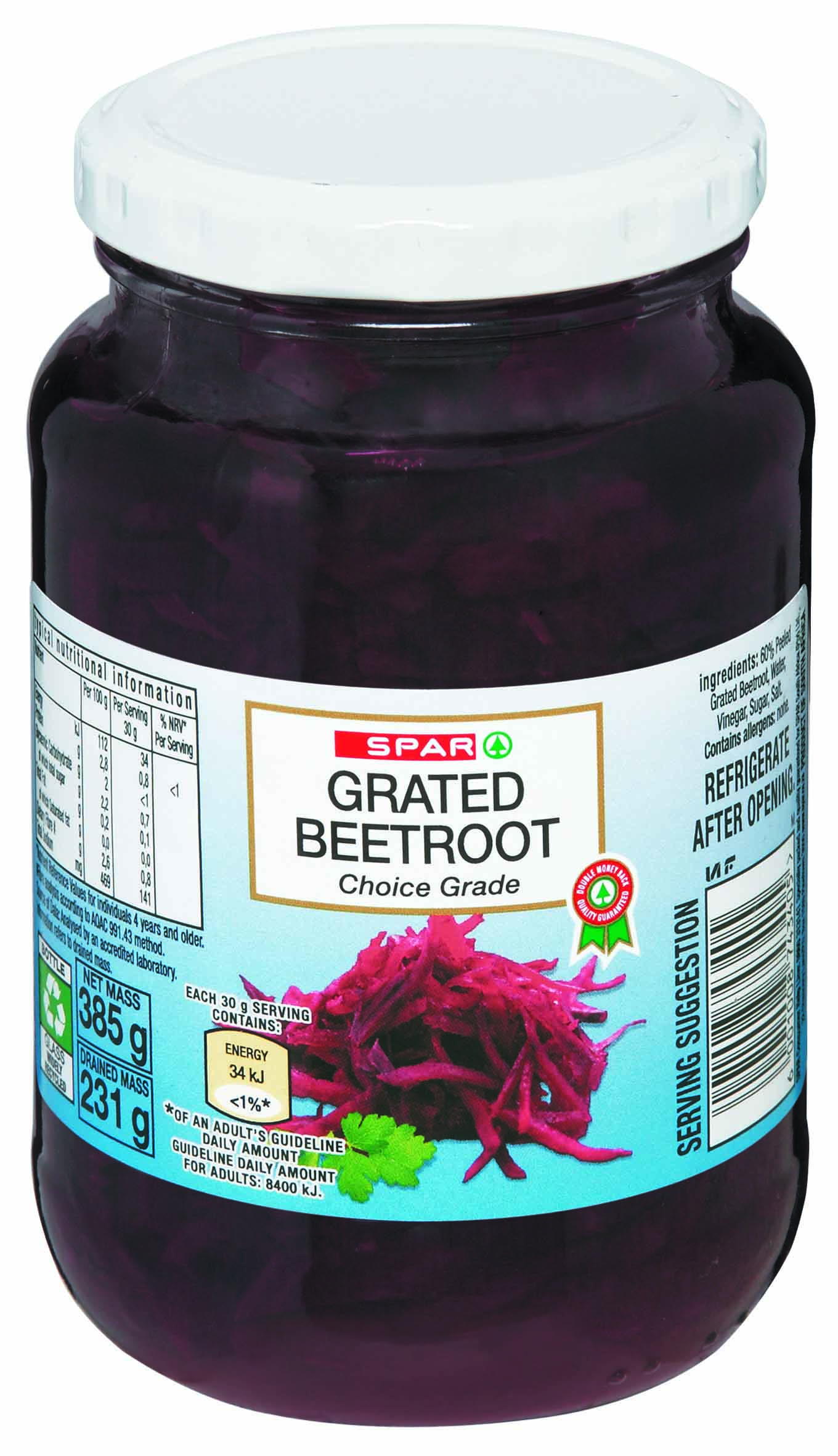 beetroot grated