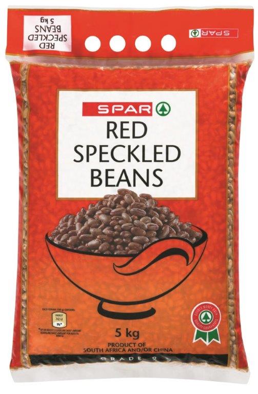 red speckled beans