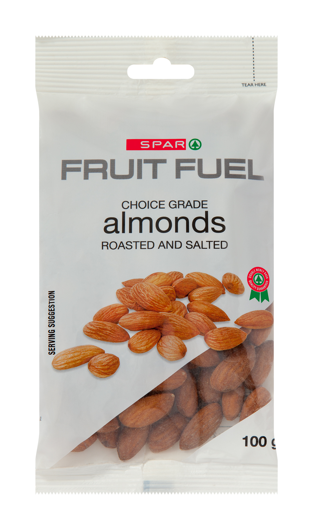 fruit fuel almonds, roasted and salted