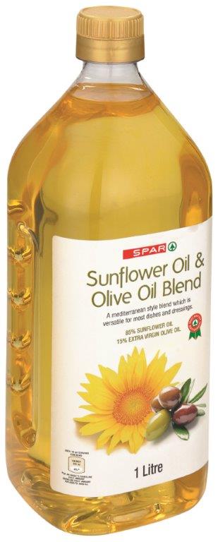 sunflower and olive oil blend