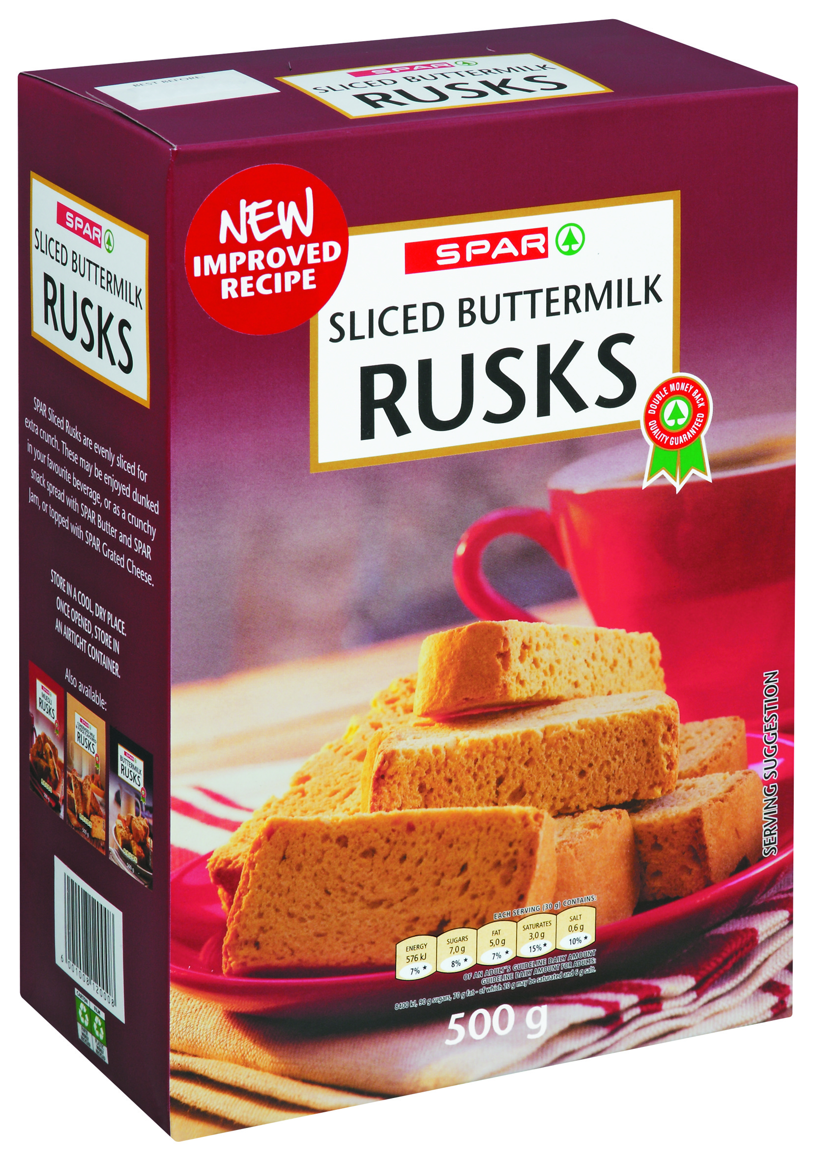 rusks sliced buttermilk