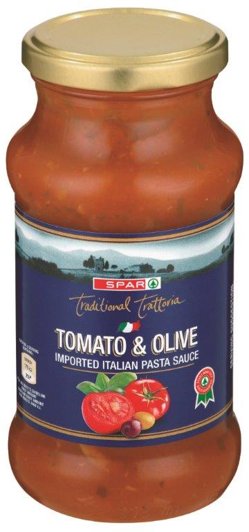 traditional trattoria tomato & olive pasta sauce