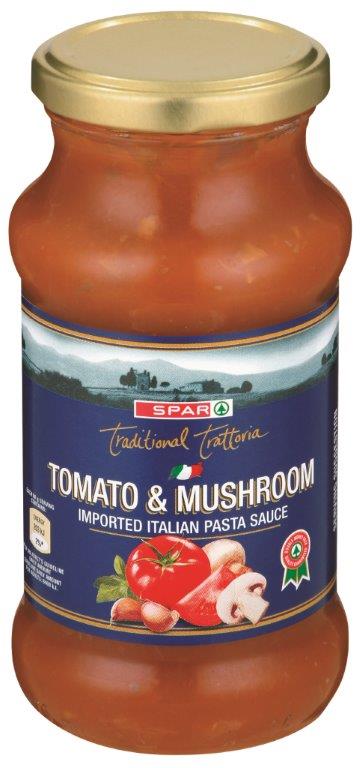 traditional trattoria tomato & mushroom pasta sauce