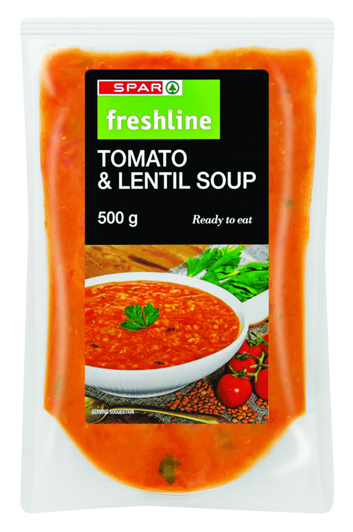 freshline tomato & lentil soup
