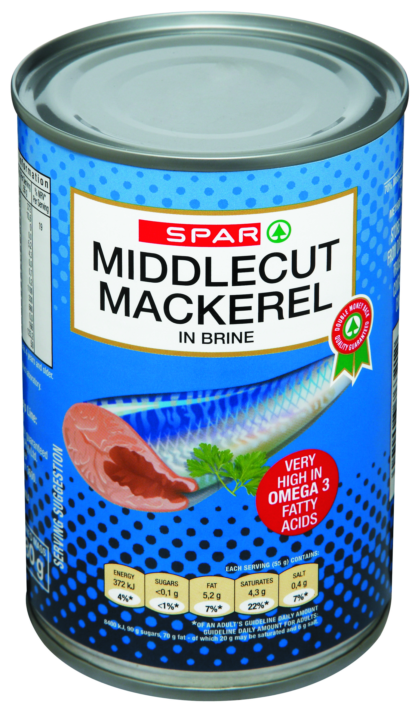 middlecut mackerel in brine