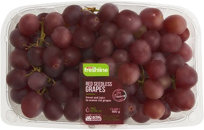 freshline grapes - red seedless 