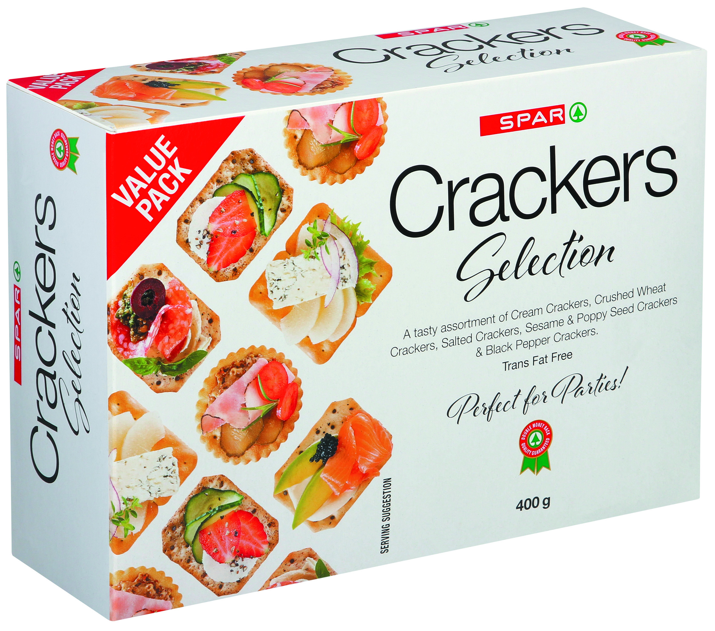 cracker selection