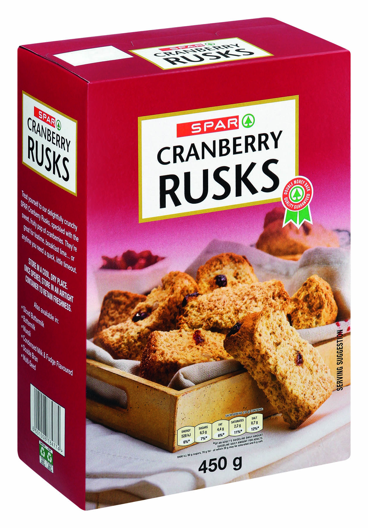 rusks cranberry