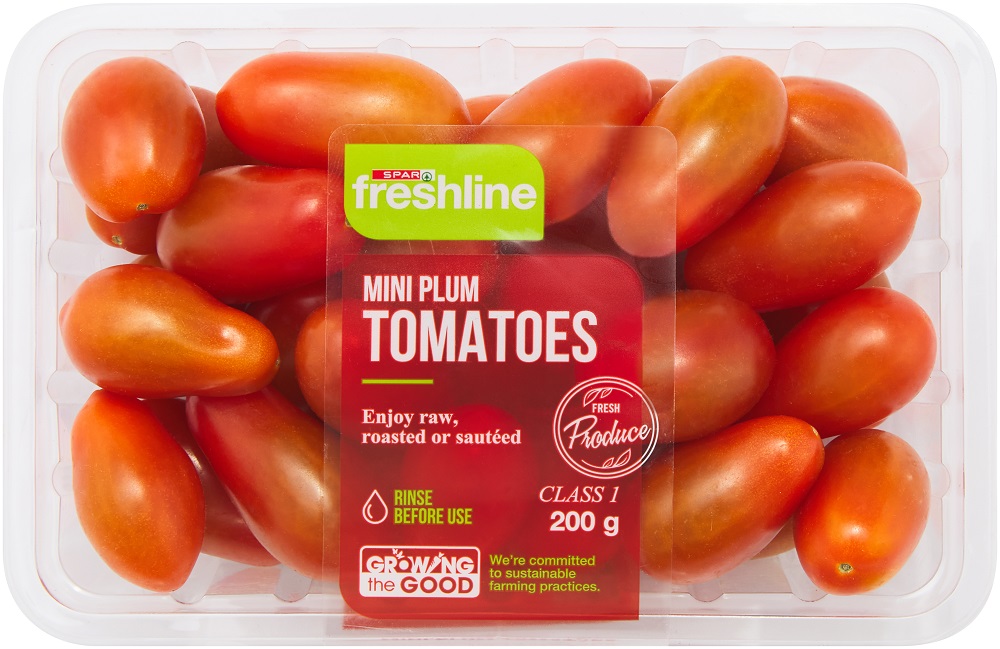 freshline mini plum tomatoes  