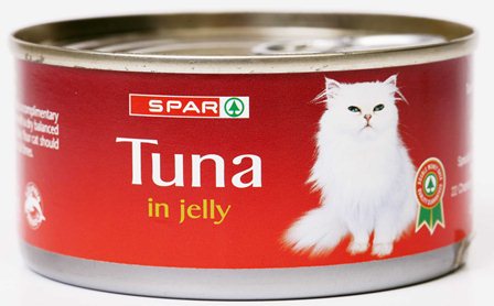 cat food tuna in jelly