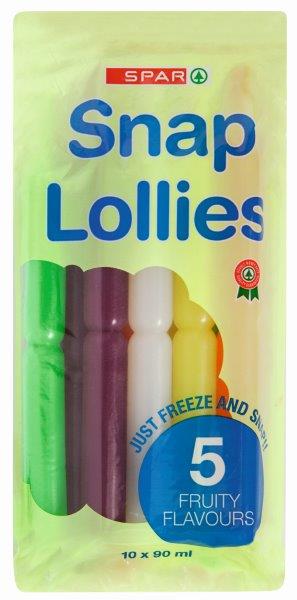 dairy blend snap lollies