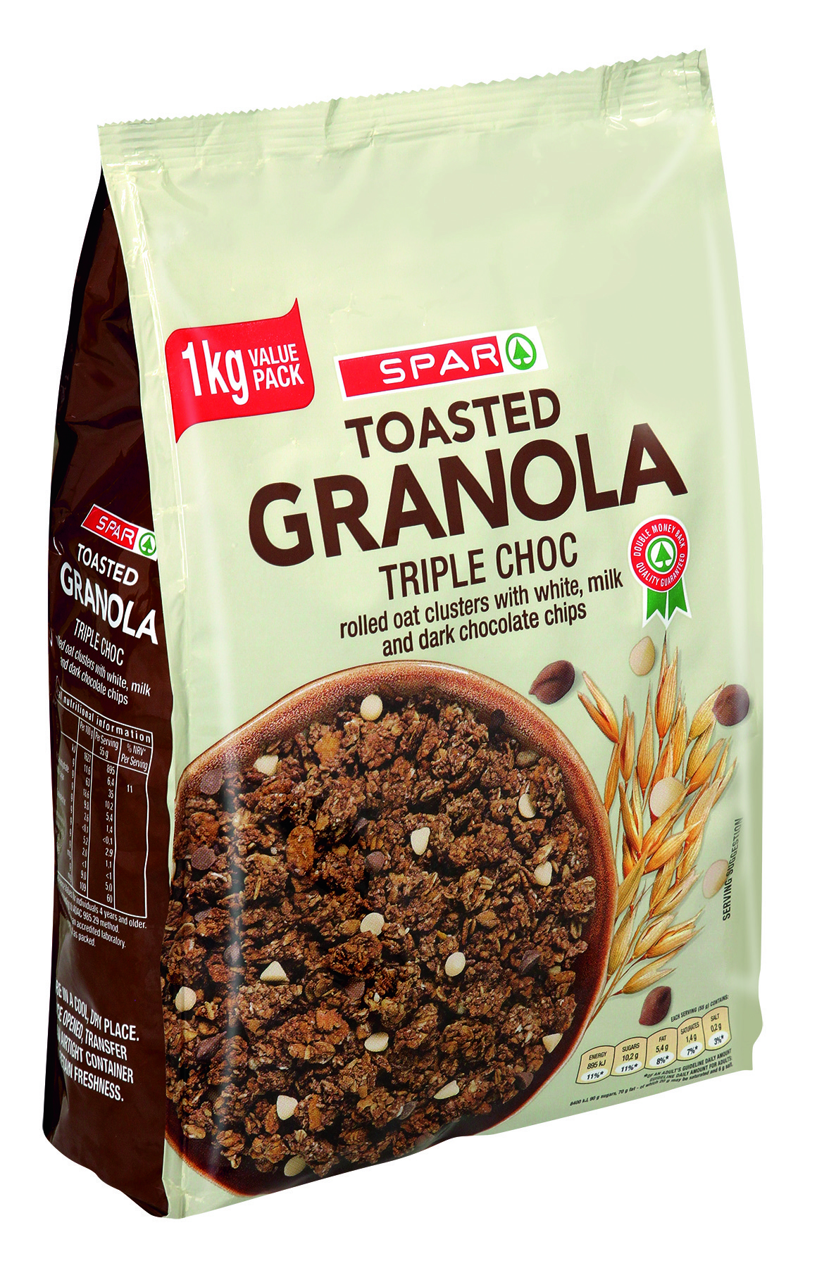 granola triple chocolate
