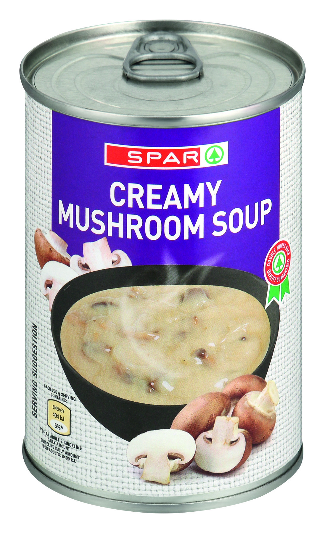 canned soup - creamy mushroom soup