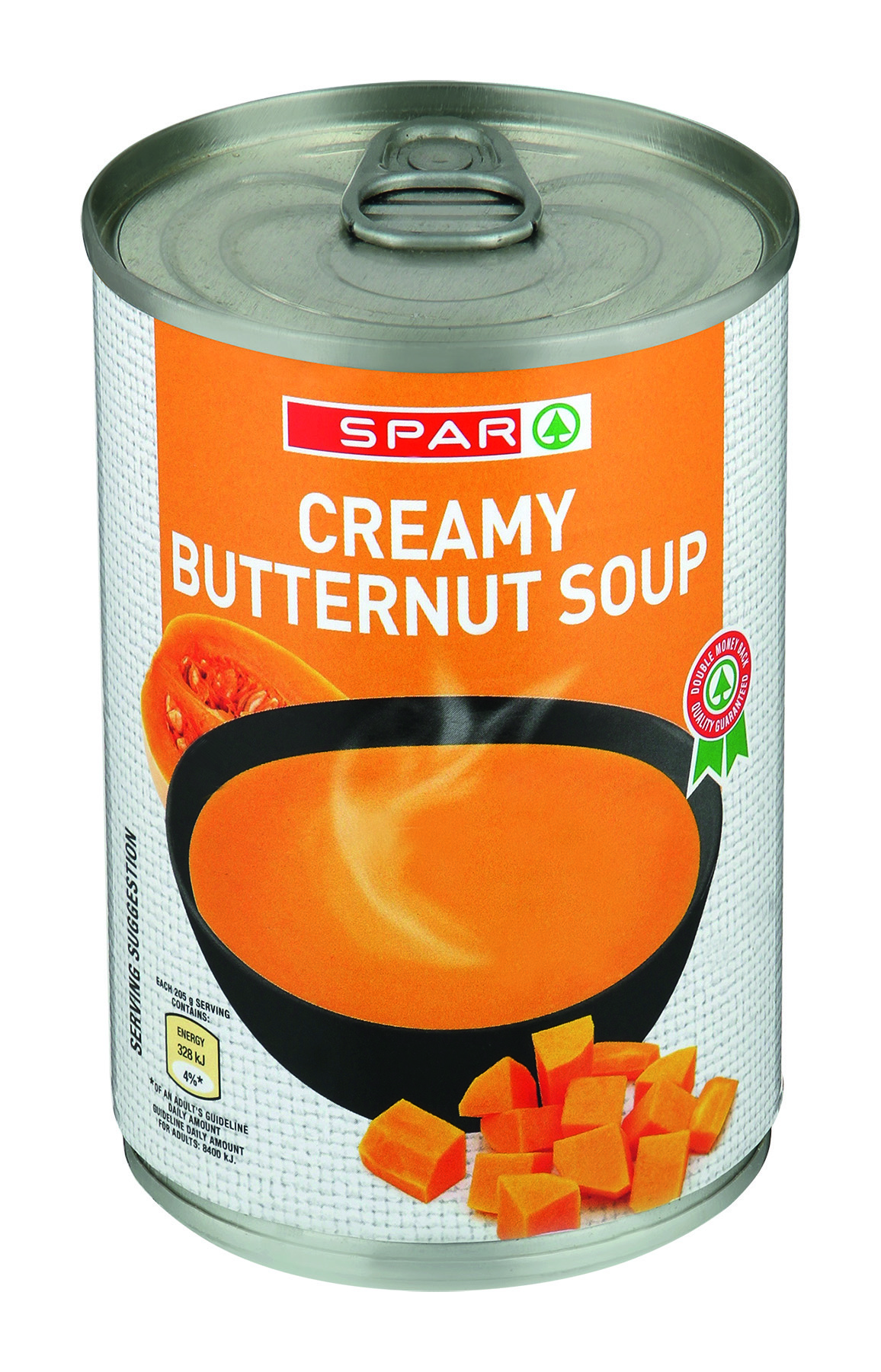 canned soup - creamy butternut soup