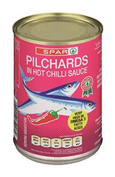 pilchards in hot chilli sauce