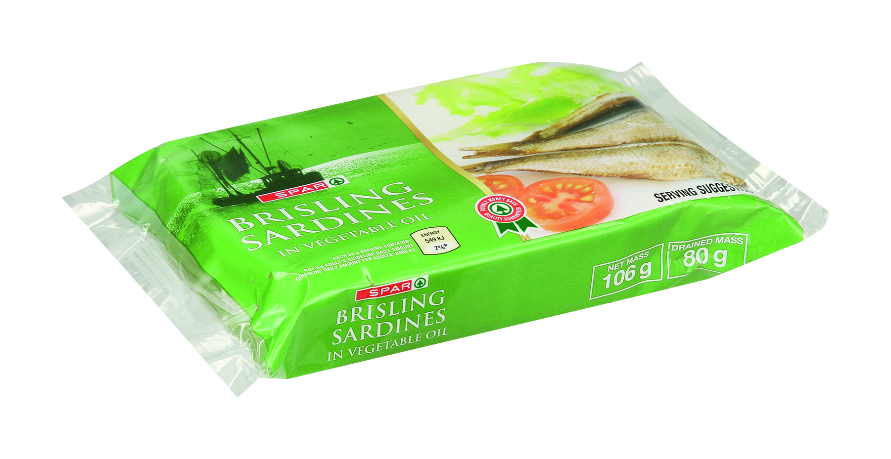 brisling sardines in veg oil
