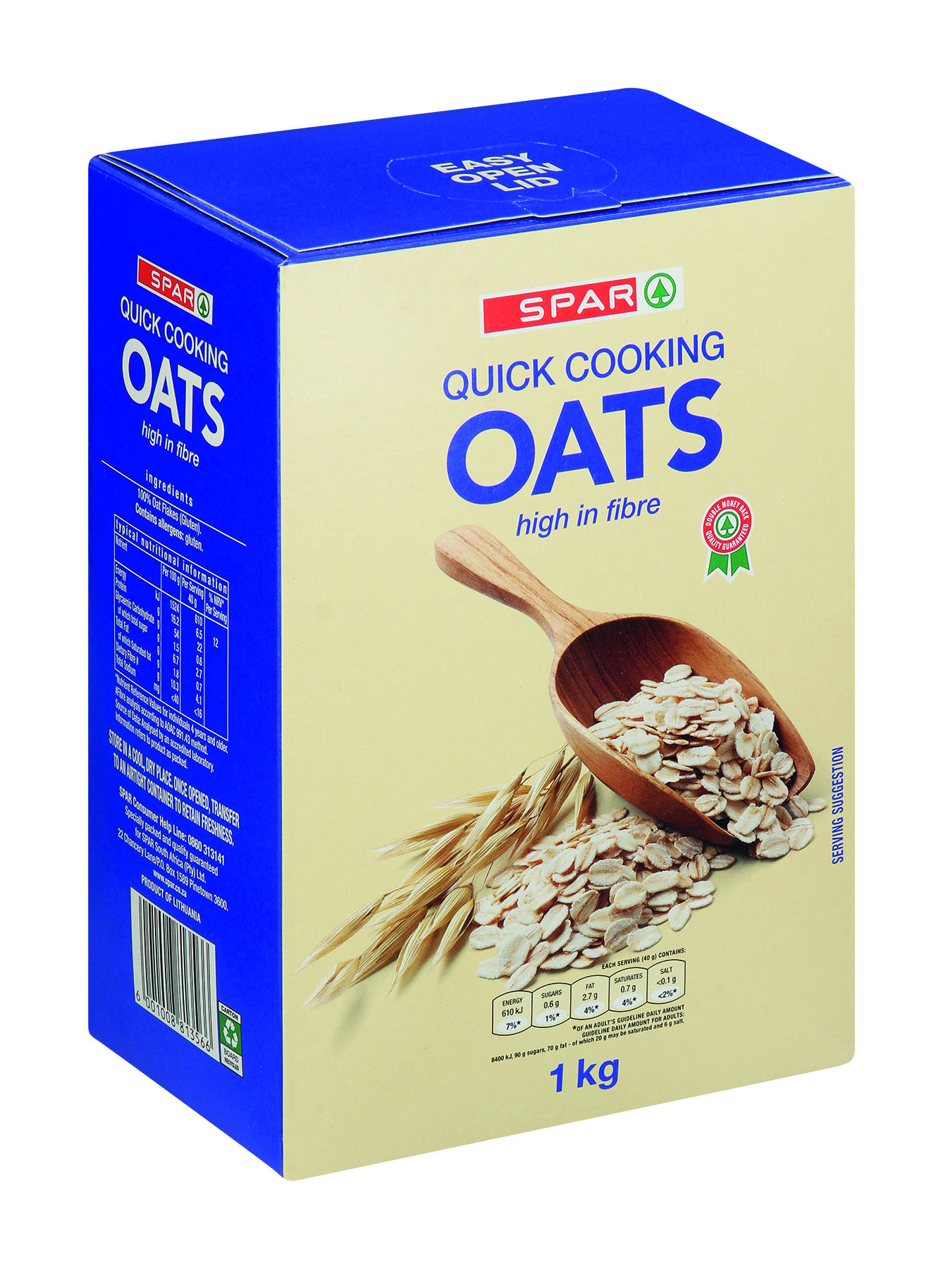 oats - quick cooking box
