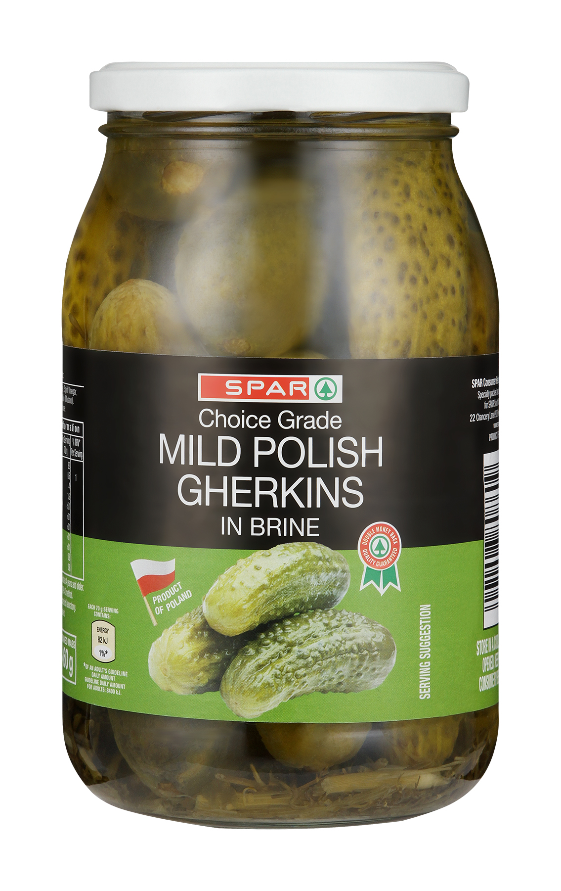 gherkins - mild polish