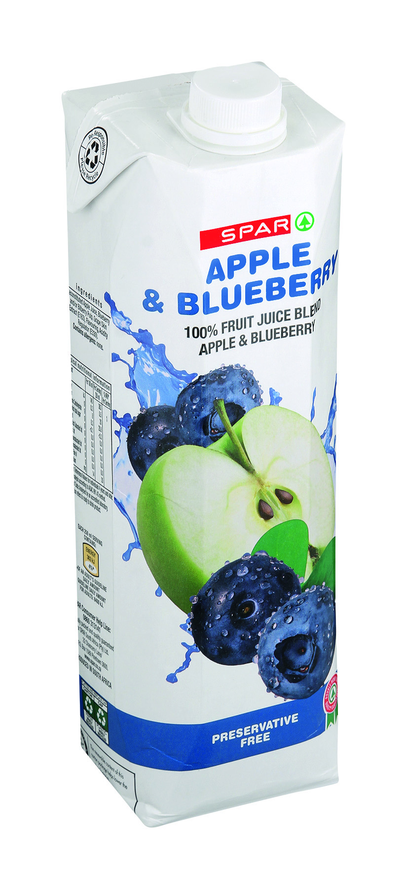 juice blend - apple & blueberry