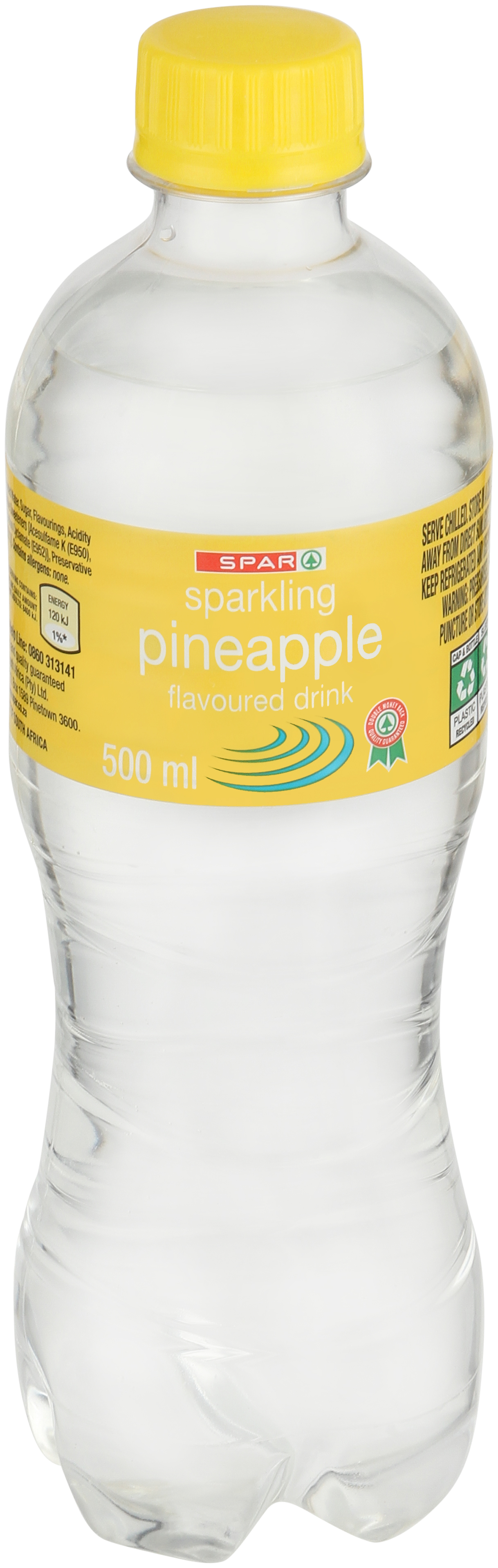 sparkling flavoured drink pineapple 