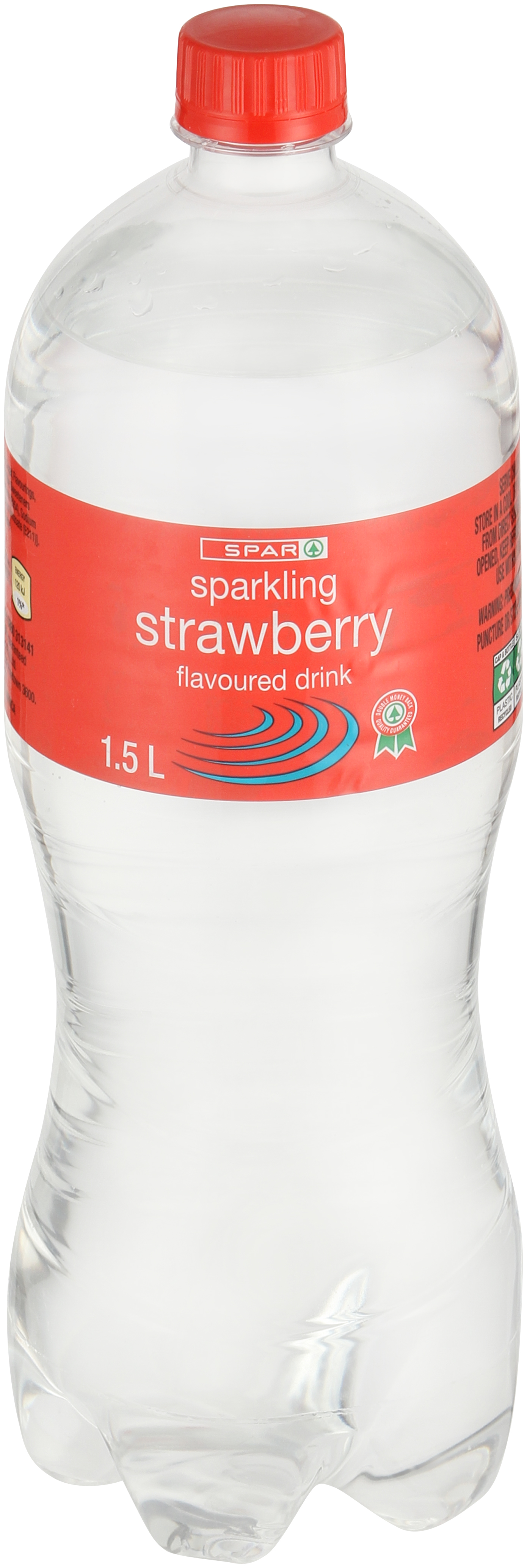 sparkling flavoured drink strawberry