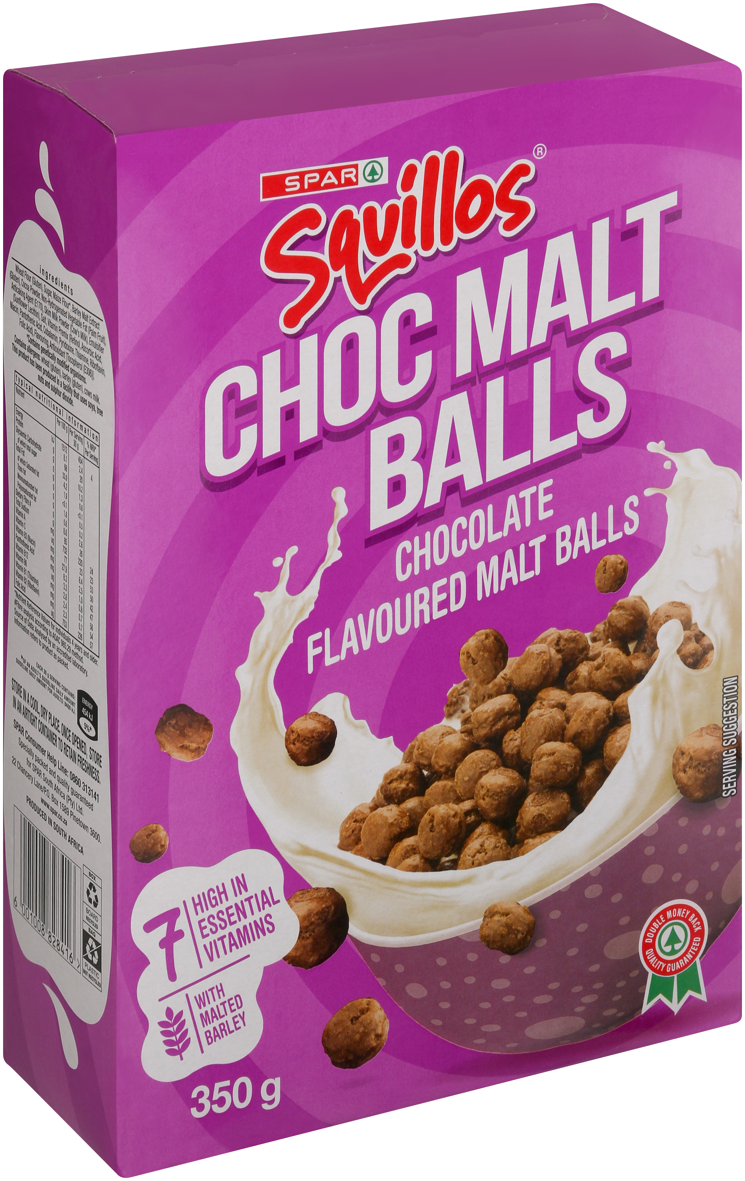 squillos choc malt balls