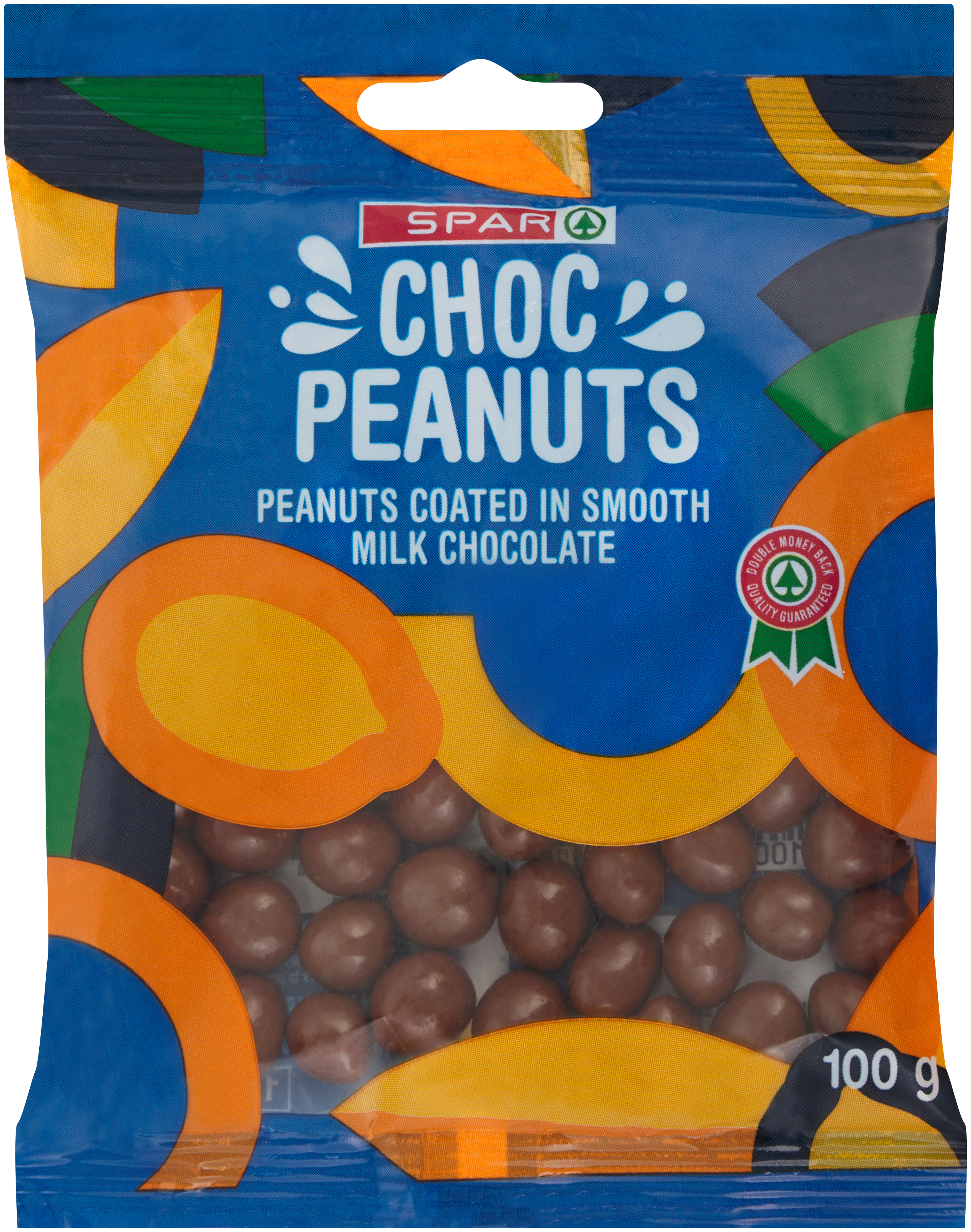 chocolate coated peanuts