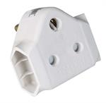 adaptor safety shuttered 1x16a/2x5a loose